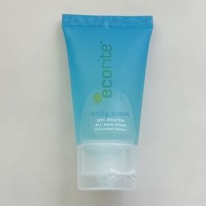 FREE WITH ANY PURCHASE NEW ECORITE TRAVEL SIZE BODY WASH CUCUMBER MELON